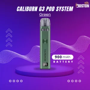 Caliburn G3 Pod System Green