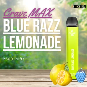 Crave MAX Blue Razz Lemonade 2500 Puffs