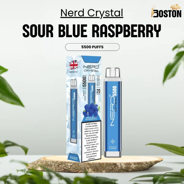 Nerd Crystal Sour Blue Raspberry