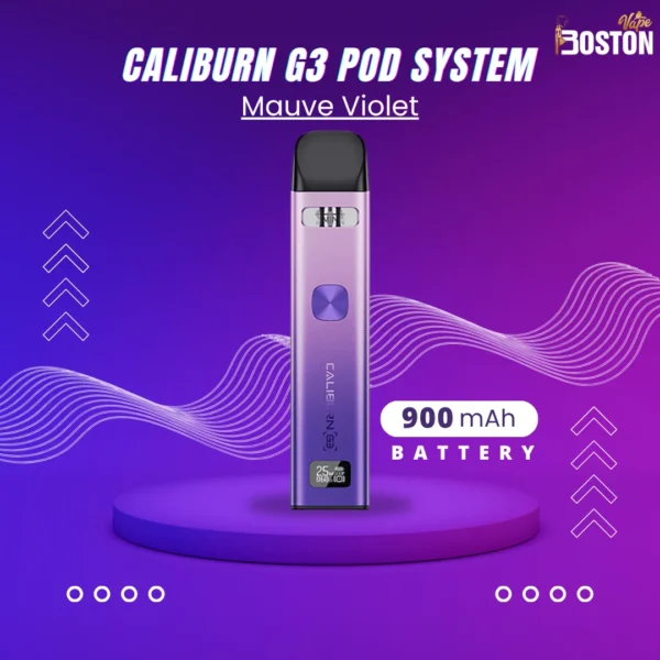 Caliburn G3 Pod System Mauve Violet