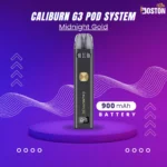 Uwell Caliburn G3 Pod System Midnight Gold