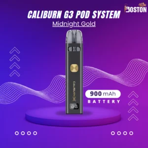 Uwell Caliburn G3 Pod System Midnight Gold