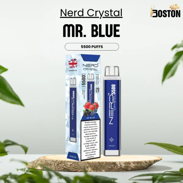 Nerd Crystal Mr. Blue