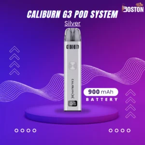 Caliburn G3 Pod System Silver