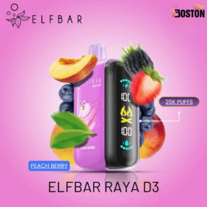 Elfbar Raya D3 25000 Puffs Peach Berry