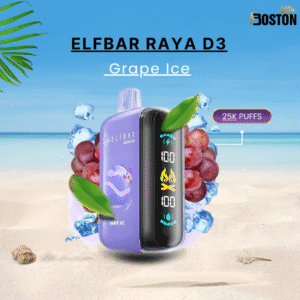 Elfbar Raya D3 25000 Puffs Grape Ice