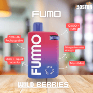 Fummo Spin 10000 Puffs Wild Berries