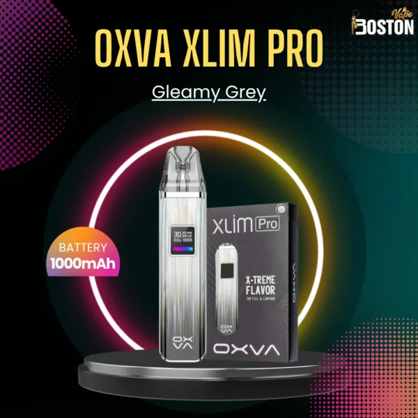 OXVA Xlim Pro Gleamy Grey Pod Kit