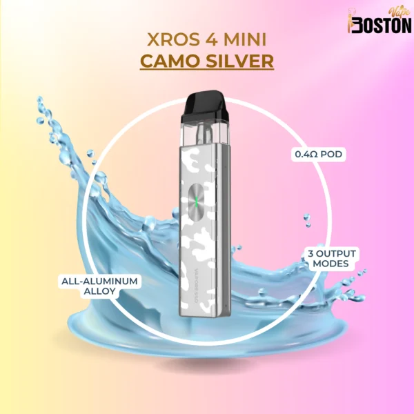 Vaporesso XROS 4 Mini Camo Silver Pod Kit