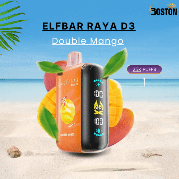 Elfbar Raya D3 25000 Puffs Double Mango