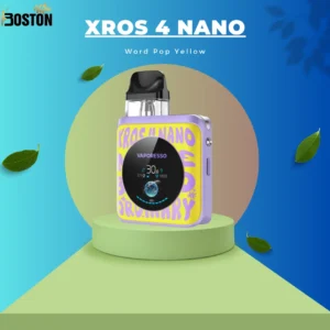 Vaporesso XROS 4 Nano Word Pop Yellow Pod Kit
