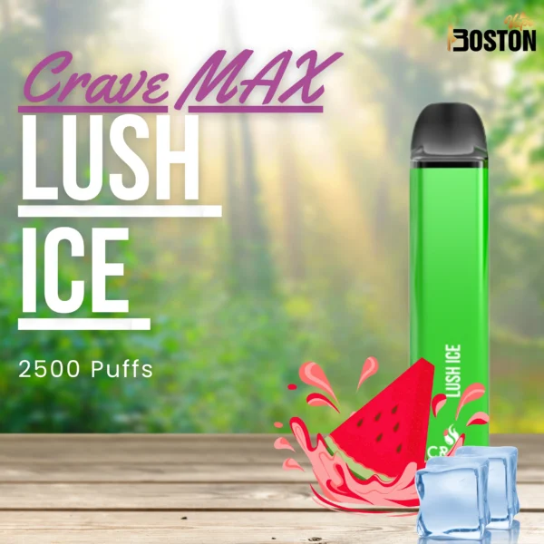 Crave MAX Lush Ice 2500 Puffs Disposable Vape