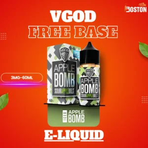VGOD Iced Apple Bomb Freebase 3 mg 60 mL