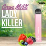 Crave MAX Lady Killer 2500 Puffs Disposable Vape