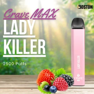 Crave MAX Lady Killer 2500 Puffs Disposable Vape