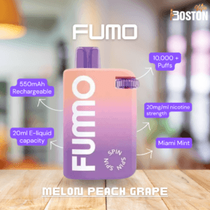 Fummo Spin 10000 Puffs Melon Peach Grape