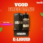 VGOD Cubano Freebase 3 mg 60 mL