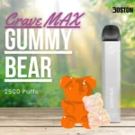 Crave MAX Gummy Bear 2500 Puffs Disposable Vape