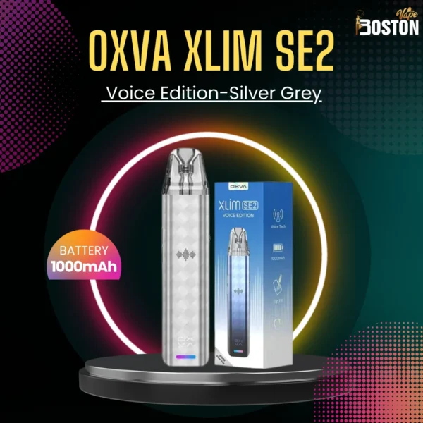 OXVA Xlim SE2 Voice Edition Silver Grey Kit