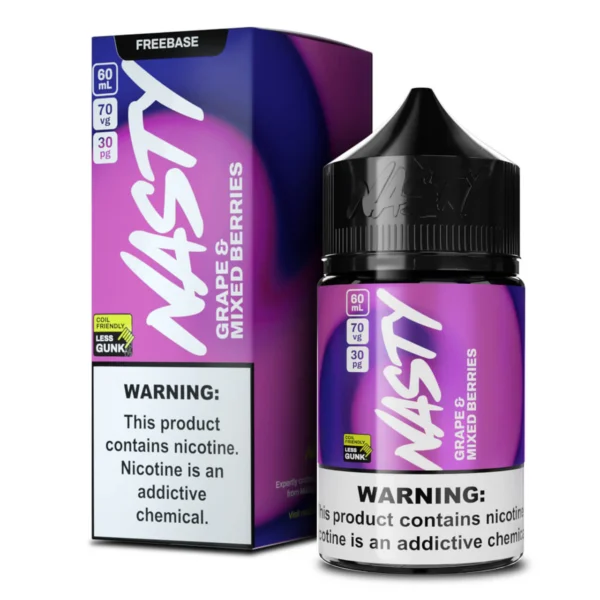 Nasty (Grape & Mixed Berries) - 60 ML