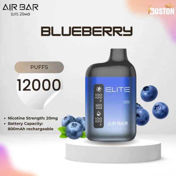 Air Bar Elite Blueberry 12000 Puffs