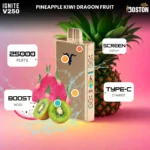 Ignite Pineapple Kiwi Gragon Fruit 25000 Puffs