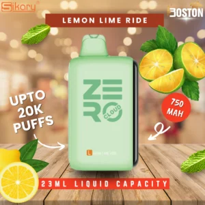 Sikary Zero Lemon Lime Ride 20k Puffs