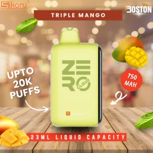 Sikary Zero Triple Mango 20k Puffs