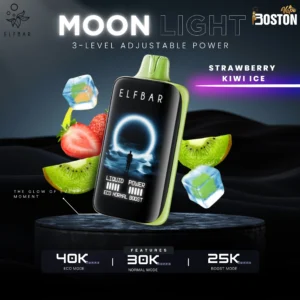 Elfbar Moon Light Strawberry Kiwi Ice Disposable Vape 40k Puffs