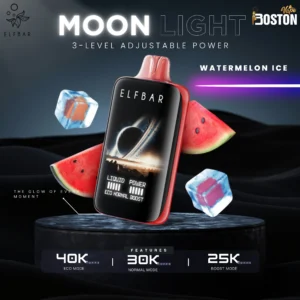 Elfbar Moon Light Watermelon Ice Disposable Vape 40k Puffs