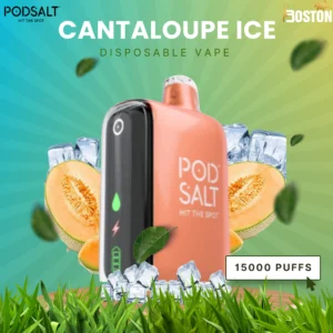 Podsalt Cantaloupe Ice Disposable Vape 15k Puffs