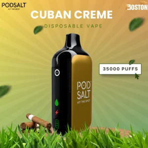 Podsalt Cuban Creme Disposable Vape 35k Puffs