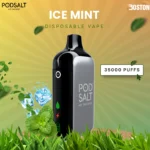 Podsalt Ice Mint Disposable Vape 35k Puffs