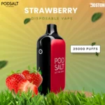 Podsalt Strawberry Disposable Vape 35k Puffs