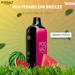 Podsalt Watermelon Breeze Disposable Vape 35k Puffs