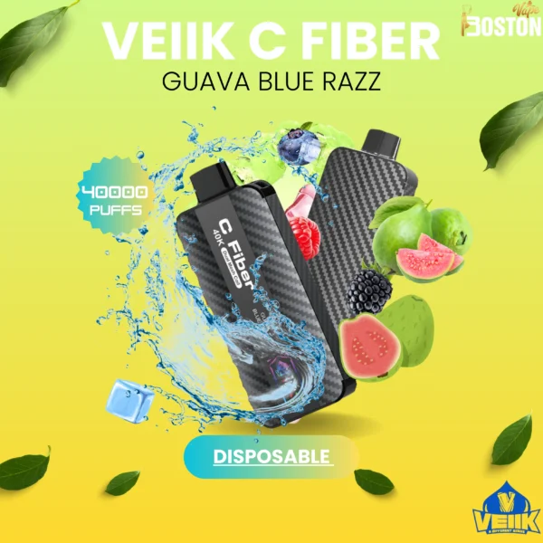 Veiik Vape Guava Blue Razz 40k Puffs