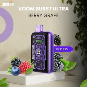 Voom Burst Ultra Berry Grape 30k Puffs Vape