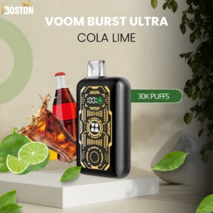 Voom Burst Ultra Cola Lime 30k Puffs Vape