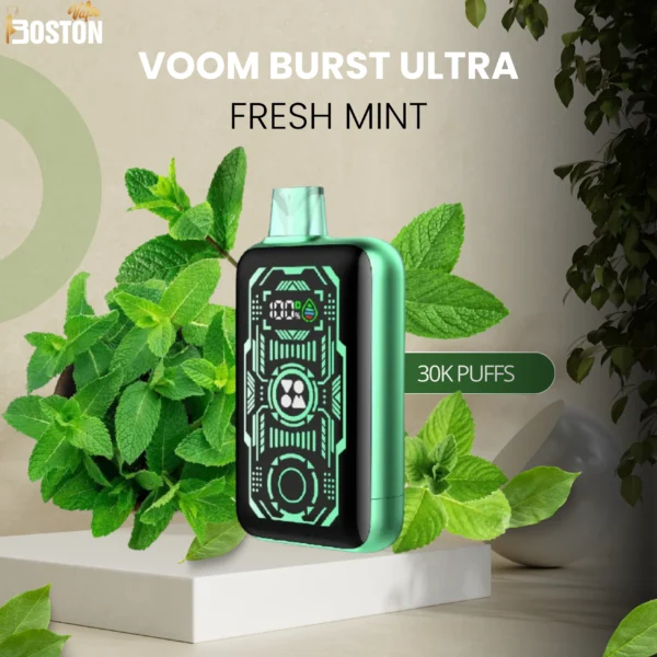 Voom Burst Ultra Fresh Mint 30k Puffs Vape