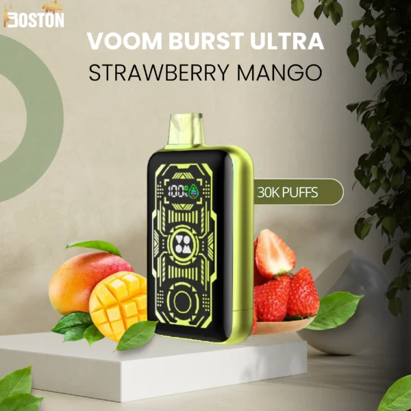 Voom Burst Ultra Strawberry Mango 30k Puffs Vape