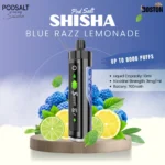 Pod Salt shisha 8k puffs - Blue Razz Lemonade