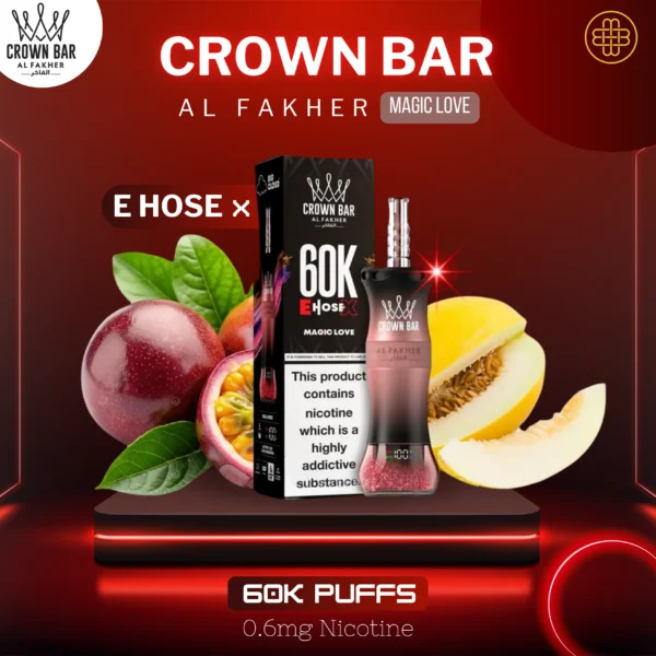 Al Fakher Crown Bar 60K Puffs Magic Love