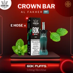 Al Fakher Crown Bar 60K Puffs Mint
