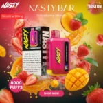 Nasty bar Strawberry Mango 8000 Puffs Disposable Vape