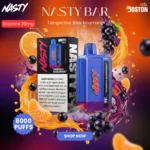 Nasty bar Tangarine Blackcurrant 8000 Puffs Disposable Vape