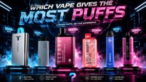 which vape gives the most puffs